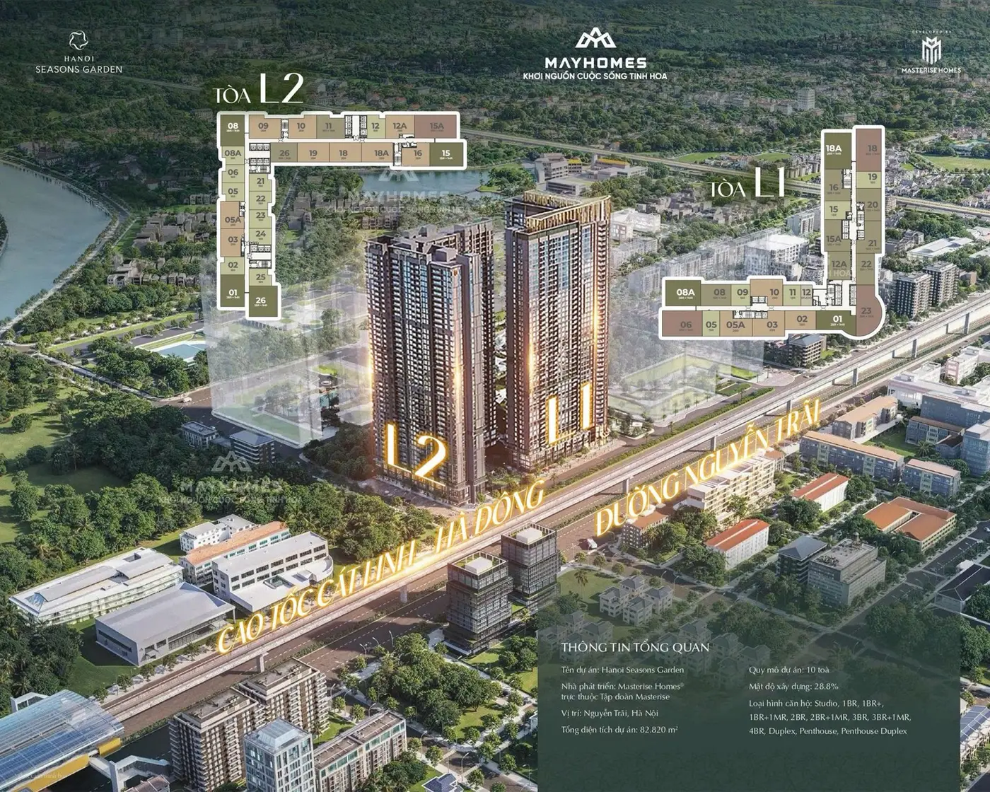 Lumière Hanoi Seasons Garden (Masteri Cao Xà Lá) - hình 1