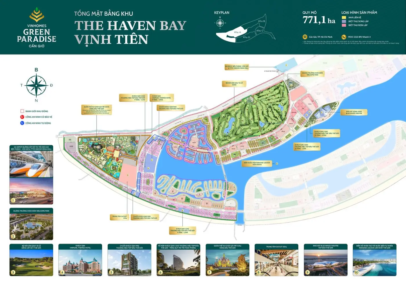 Vinhomes Green Paradise (Paradise Cần Giờ) - mặt bằng 3