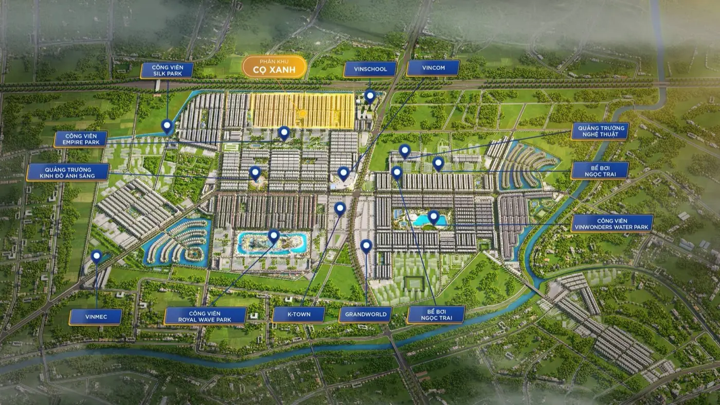 Vinhomes Ocean Park 2 - The Empire - mặt bằng 8