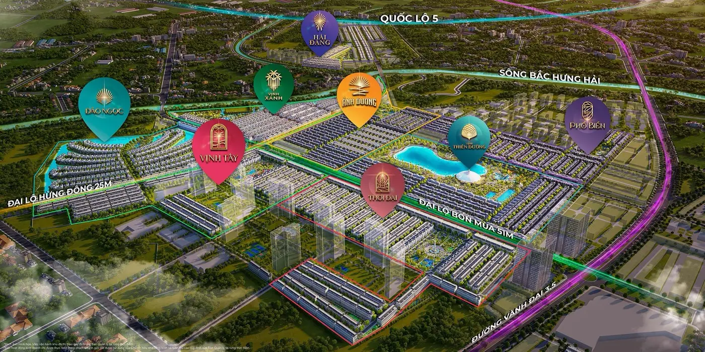 Vinhomes Ocean Park 3 - The Crown - mặt bằng 1